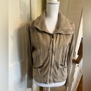 Free People Leon French Terry Cardigan